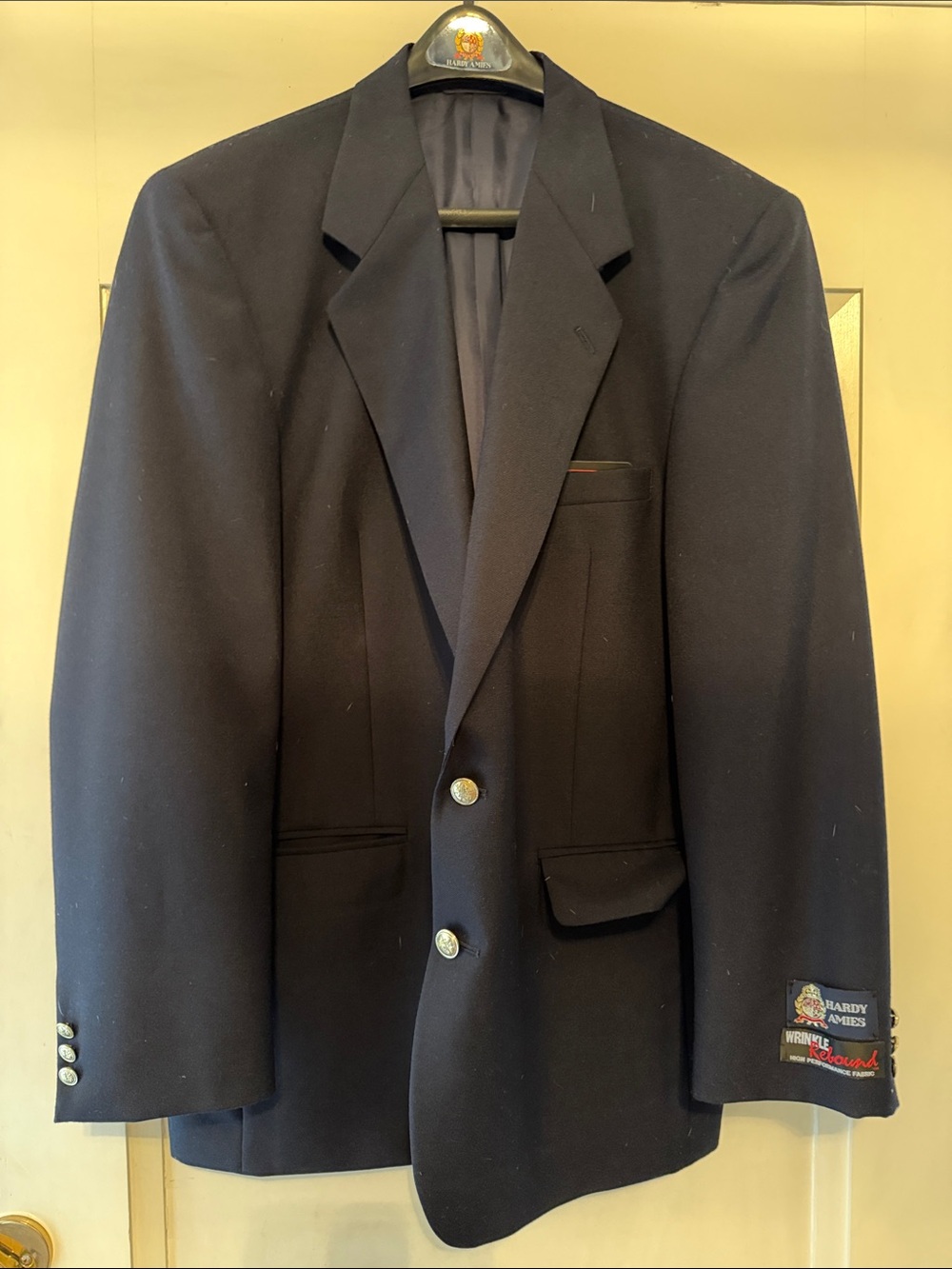 Hardy Amies Black Sport Coat